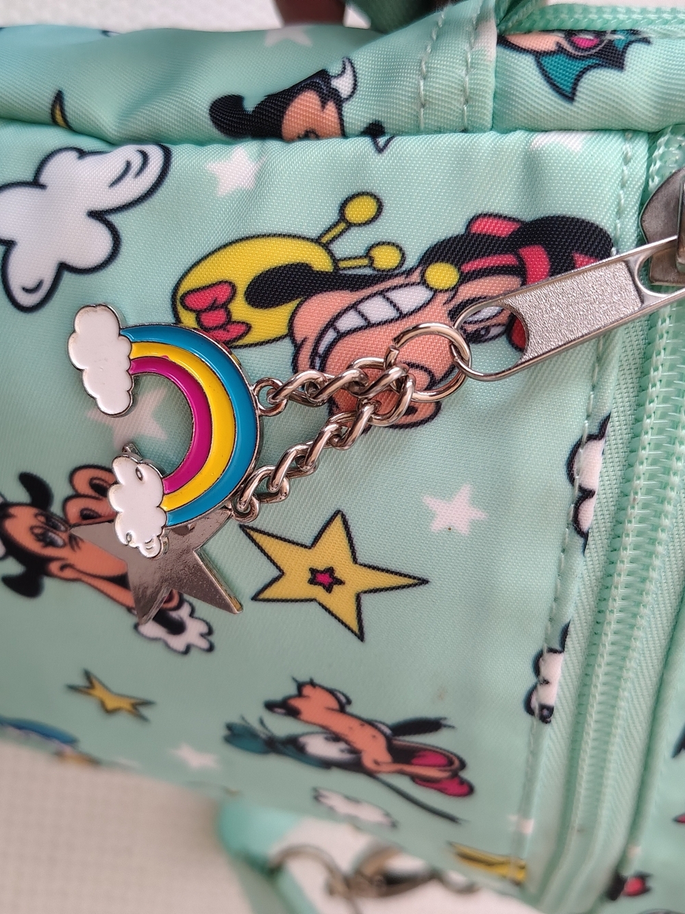 Disney Mint Green Minnie & Friends Crossbody Bag - Picture 3 of 7